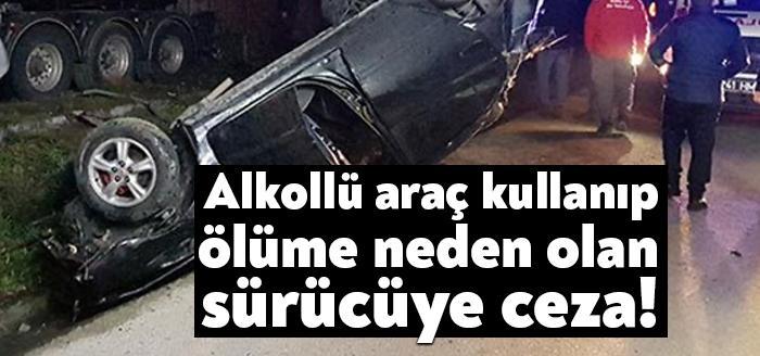 2020 yılının ilk günü Kocaeli'nin Körfez ilçesinde, 234 promil alkollü