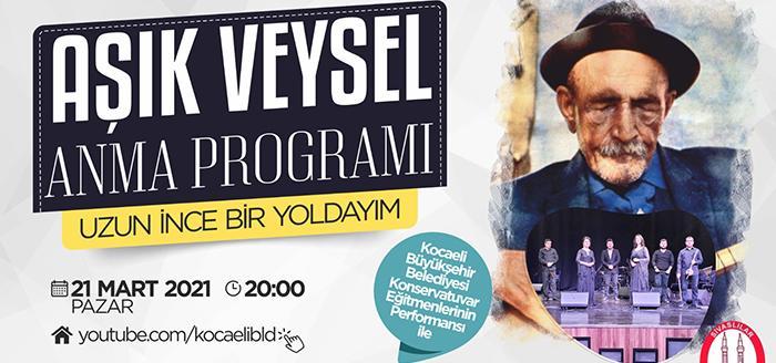 Büyük ustanın anısına düzenlenecek program, 21 Mart Pazar günü youtube
