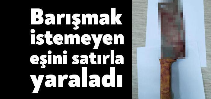 Darıca'da meydana gelen olayda barışmak istemeyen 48 yaşındaki Naciye T.,