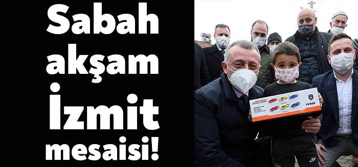 Başkan Büyükakın, İzmit’in köylerinde gerçekleştirdiği ziyaretlerde çocuklardan gençlere, hayvan severlerden