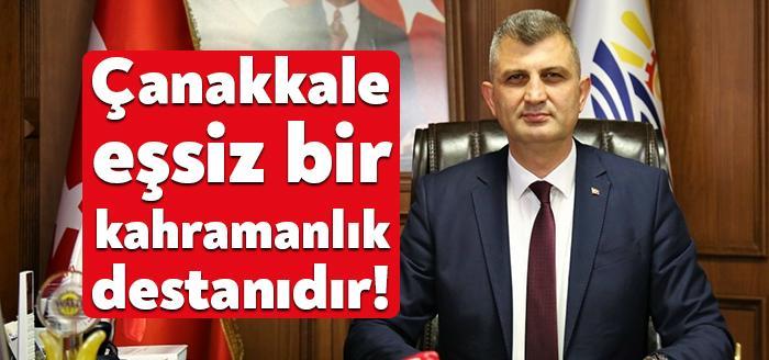 Gölcük Belediye Başkanı Ali Yıldırım Sezer, 18 Mart Şehitleri Anma