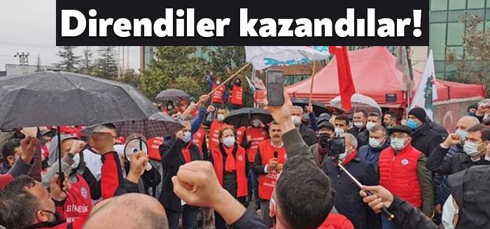Cem Bialetti fabrikasında grev, Birleşik Metal-İş arasında sürdürülen görüşmelerin anlaşmayla