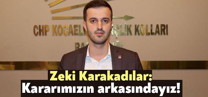 CHP İzmit İlçe Gençlik Kolları Başkanlığı görevine, Ali Sarı'nın atanmasına