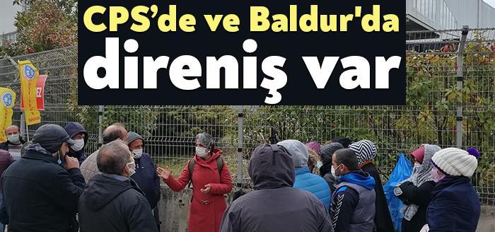 Emek Partisi, grevlerini sürdüren Baldur ve haklarını almak için direnen