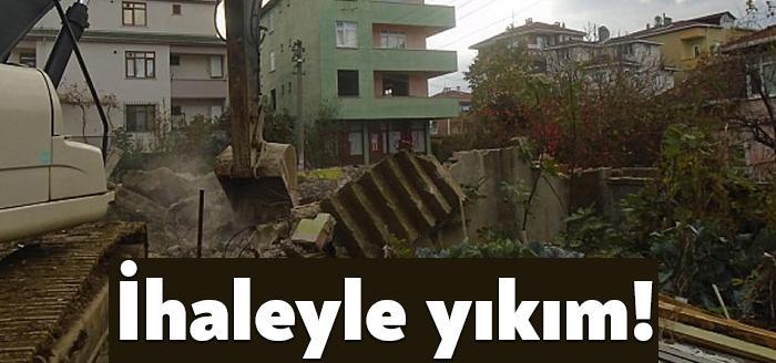 Darıca Belediyesi ilçe genelinde kaçak ve imara aykırı yapıların yıkımı