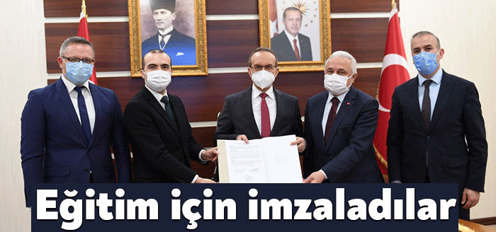 Kocaeli İl Milli Eğitim Müdürlüğü ile Bilişim Vadisi arasında düzenlenen,