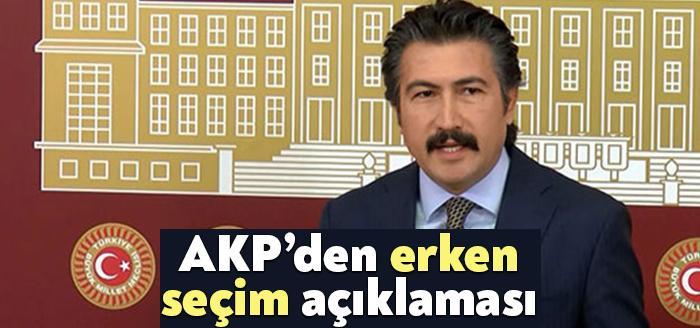 AKP Grup Başkanvekili Cahit Özkan, Cumhurbaşkanlığı ve milletvekili seçimlerinin vaktinde