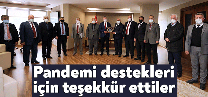 Kocaeli Esnaf ve Sanatkârlar Odası Birlik Başkanı Kadir Durmuş ve