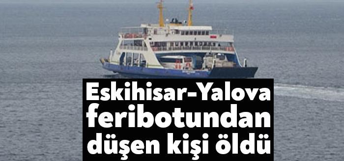 Kocaeli Gebze'de Eskihisar-Yalova seferini yapan bir feribottan düştüğü belirtilen 56
