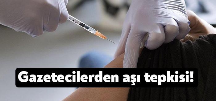 Sağlık Bakanlığı'nın gazetecilere yönelik aşı takviminde basın kartı olanlar öncelikli