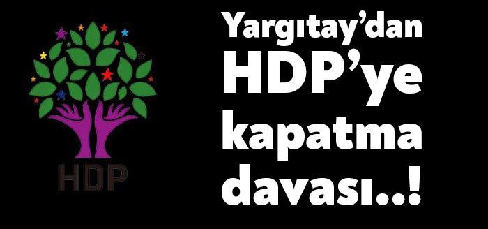 Yargıtay Cumhuriyet Başsavcısı Bekir Şahin, HDP'nin kapatılması istemiyle Anayasa Mahkemesi'nde