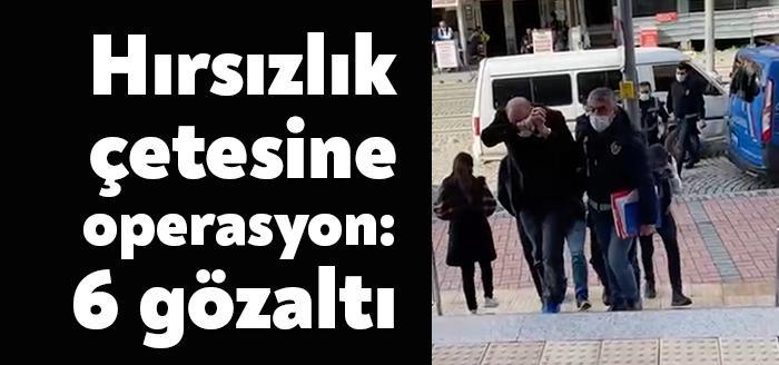 İzmit ve Kartepe’de girdikleri iş yeri ve inşaatlardan hırsızlık yaptıkları