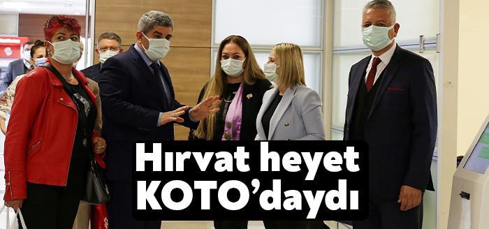Hırvatistan İstanbul Başkonsolosunu ağırlayan KOTO Başkanı Necmi Bulut, ‘pandemi dış