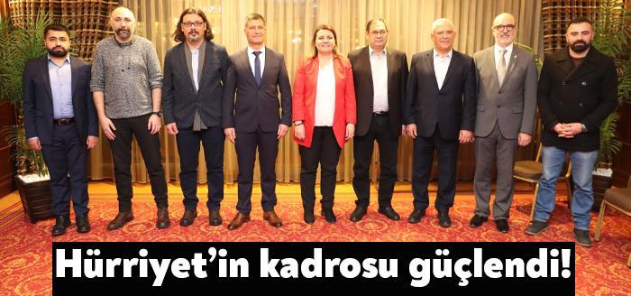 İzmit Belediye Başkanı Av. Fatma Kaplan Hürriyet dün akşam kadrosuna