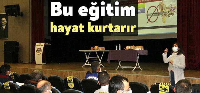 Körfez Belediyesi’nde personele yönelik başlatılan ‘İlkyardım’ eğitimleri devam ediyor. Yaşanabilecek
