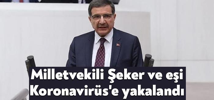 AKP Kocaeli Milletvekili İlyas Şeker ve eşi Ayşe Şeker'in Koronavirüs'e