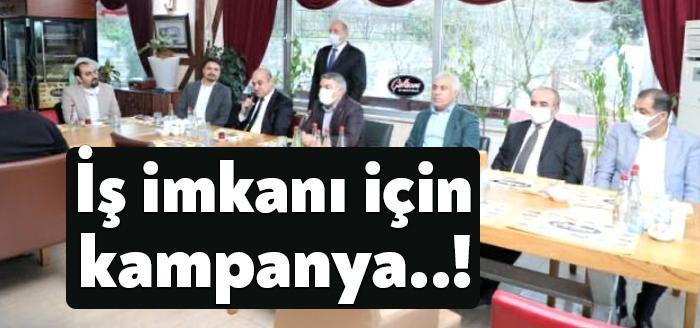 Dilovası Belediye Başkanı Hamza Şayir tarafından ilçedeki işsizliğin azaltılması başlatılan