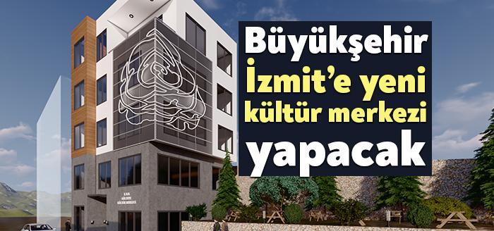 İzmit Gültepe'de toplam 653 metrekare inşaat alanı bulunacak olan kültür