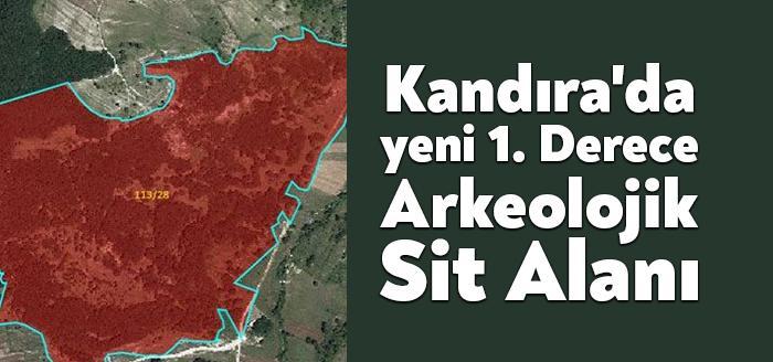 Kocaeli’nin Kandıra ilçesi Nasuhlar Mahallesi’nde hazineye ait alanda yapılan incelemeler