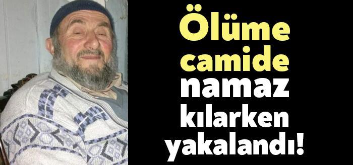 Kocaeli'nin Kartepe ilçesinde 88 yaşındaki Ali Kemal Şişman, akşam namazını