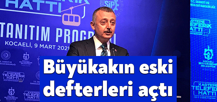 Kocaeli Büyükşehir Belediye Başkanı Tahir Büyükakın, Kartepe Teleferik Projesi Tanıtım