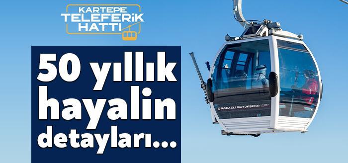 Kartepe Teleferiği tanıtım toplantısı Kocaeli Kongre Merkezi'nde gerçekleştiriliyor. Programda teleferikle