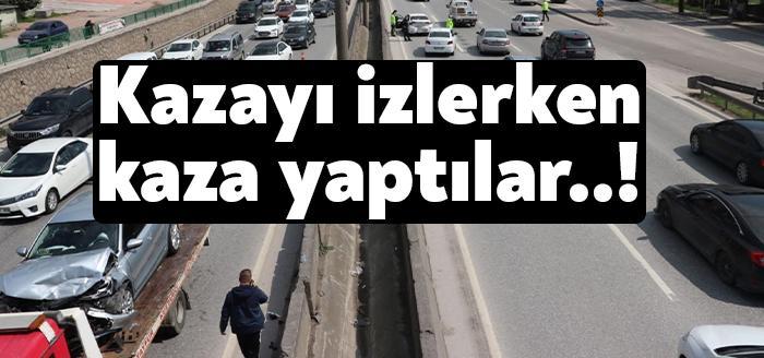 Kocaeli’nin İzmit ilçesinde üç aracın karıştığı trafik kazasında 3 kişi