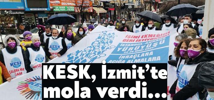 KESK’in KHK ile ihraç edilen kamu emekçileri için "Çalışma Hakkımı,