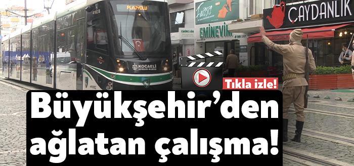 Kocaeli Büyükşehir'den ağlatan 18 Mart çalışması. Kocaeli’deki tramvay duraklarının isimleri