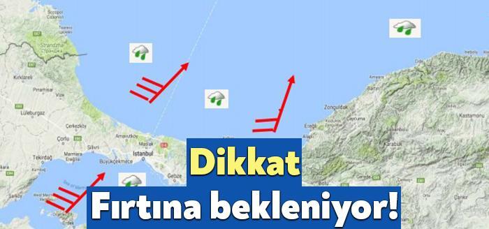 İstanbul Bölge Tahmin ve Uyarı Merkezi 3 günlük deniz tahmin