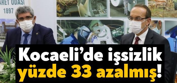 Kocaeli Valisi Seddar Yavuz işletmecilerle yaptığı toplantıda Kocaeli’de İŞKUR’a kayıtlı
