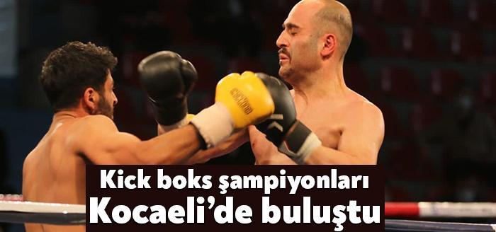Kocaeli Büyükşehir Belediyesi, Kick Boks Şampiyonlar Galası finaline ev sahipliği