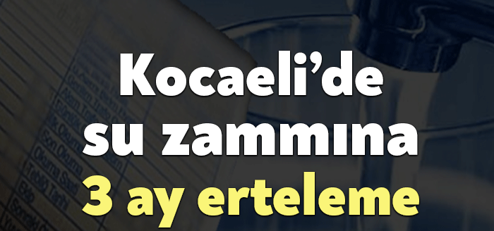İSU Genel Kurulu’nda Kocaeli’de suya TÜFE oranında zam yapılması 3
