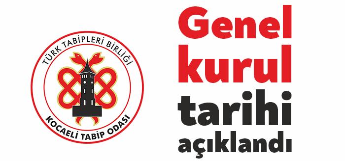 Türk Tabipleri Birliği Kocaeli Tabip Odası Başkanlığı Ara Olağan Genel