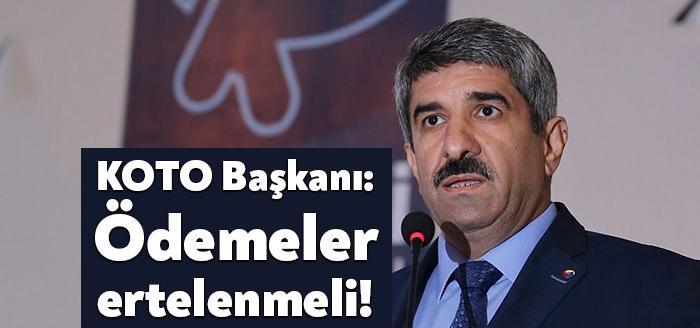 KOTO Başkanı Necmi Bulut, 31 Mart 2021 itibariyle sona erecek
