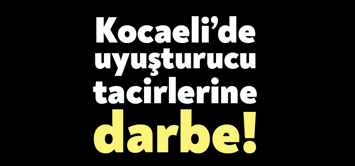 Kocaeli İl Emniyet Müdürlüğü ve Kocaeli İl Jandarma Komutanlığı ekipleri,