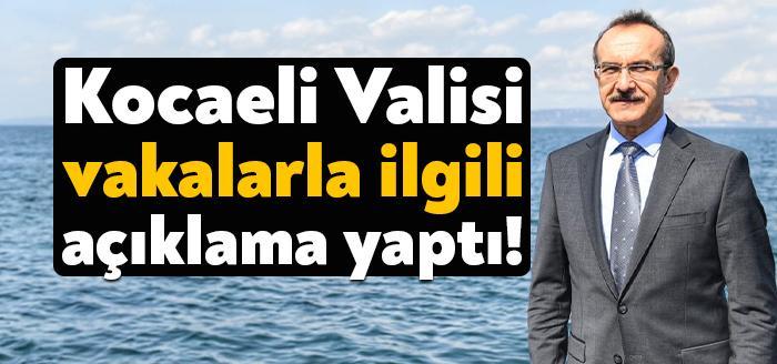 Kocaeli Valisi Seddar Yavuz, Kocaeli'de günlük vaka sayılarının arttığını belirterek