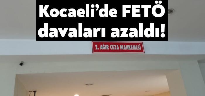 Kocaeli Adliyesinde FETÖ davalarının sayısı azalmaya başladı. Bir dönem tüm