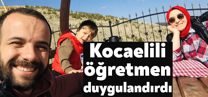 Mardin’de görev yapan Kocaelili öğretmen, Kocaeli Büyükşehir Belediyesi tarafından Mardin’de