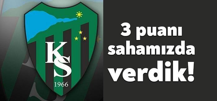 Kocaelispor, bugün Kocaeli Stadyumu'nda misafir ettiği Amed Sportif Faaliyetler’e 2-1