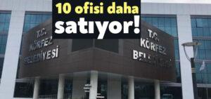 Körfez Belediyesi 10 ofisi satıyor