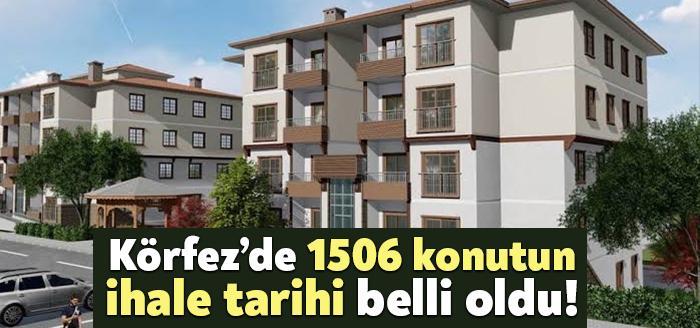 TOKİ tarafından Körfez İlimtepe’ye yapılacak 496 adet 3+1, 1010 adet