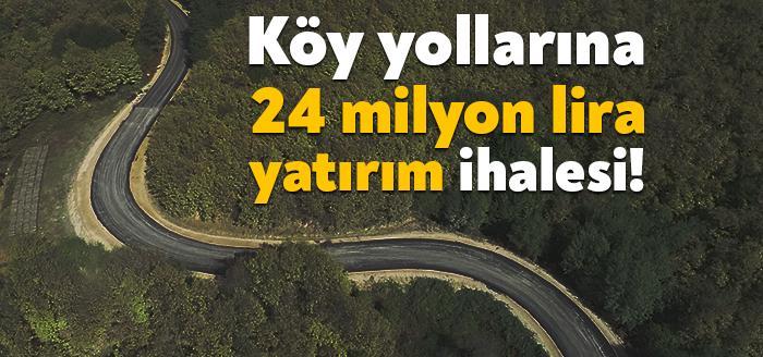 Derince ve Körfez ilçelerinde yol konforunun arttırılması için 24 milyon