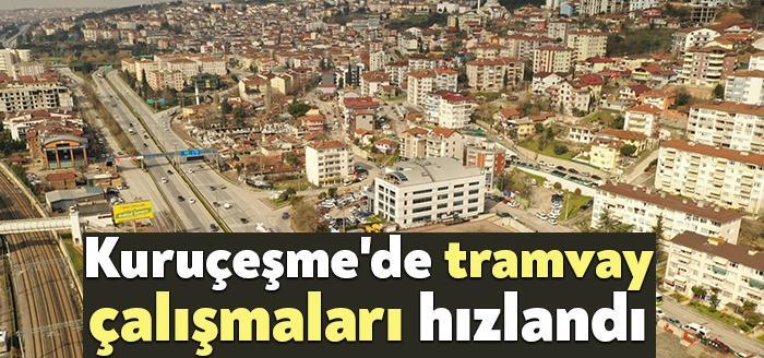 İzmit Kuruçeşme tramvay hattı projesi kapsamında yapılacak iki yaya üst