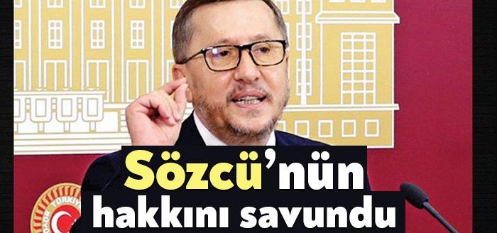 İYİ Partili Lütfü Türkkan, SÖZCÜ TV’yeyapılan haksızlığı Meclis’e taşıdı. “SÖZCÜ’nün