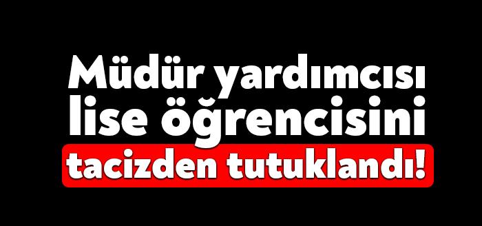 Körfez Çamlıtepe Mesleki Teknik Anadolu Lisesi müdür yardımcısı B.S., öğrencisine