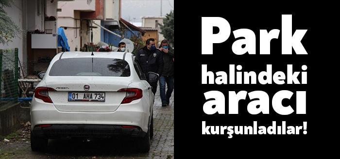 Kocaeli’nin Başiskele ilçesinde kimliği belirsiz saldırganlar, park halindeki otomobile av