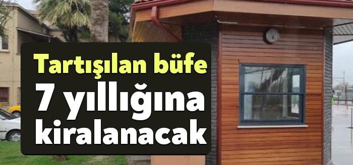 Kocaeli Büyükşehir Belediyesi, mülkiyeti belediyeye ait, Pişmaniyeciler Meydanı'nda bulunan büfe