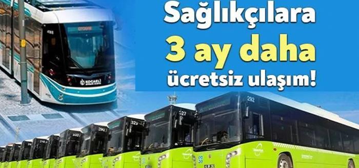 Büyükşehir Belediyesi’nin sağlık çalışanlarına ve eczacılara yönelik ücretsiz ulaşım desteği