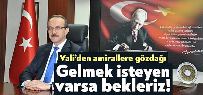 Kocaeli Valisi Seddar Yavuz, 13 emekli amiralin bildirisine tepki gösterdi.